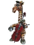 Carlos and Albert Carlos and Albert Giraffe the Cellist